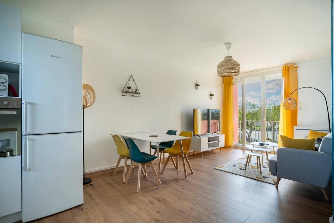 Appartement 3 Chambres - Climatisation - Parking ปอร์เตท์-ซูร์-กาโรนน์ ภายนอก รูปภาพ